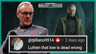 Is Luthen Raelly That Bad/Good in Star Wars Galaxy of Heroes?