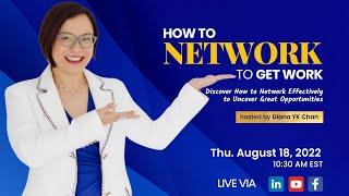 LIVE TRAINING: How to Network to Get Work