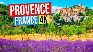 PROVENCE - FRANCE in 4K (Tour of Provence and its best places to visit in 4K)