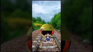 Baby boy railway dance cartoon video#YouTube short#