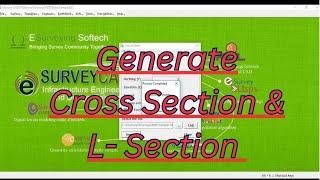 Esurvey software tutorial I e survey cross section  I e survey cross section generator tutorial