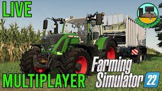 Gamiwombat Live Farming Simulator 2022 with Barker and Jacket Building the greatest Farm Ever