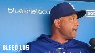 The Bleed Los Podcast - #Dodgers Manager Dave Roberts on Gus Varland & preventing team complacency