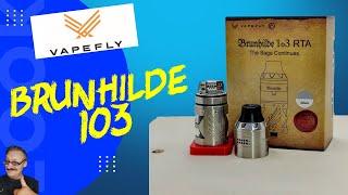 Vapefly Brunhilde 103 RTA. Gutes Aussehen aber leider sehr enttäuschender Geschmack