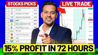 Swing trading stock selection and trade plan || swing trading strategy || investor kazi