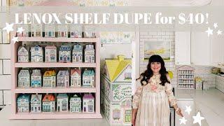 Lenox Spice Village Shelf DIY: Create a Stunning Dupe for Under $40! 