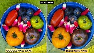 Google Pixel 3a Xl vs Redmi Note 7 Pro Camera Comparison Test || #RedmiNote7Pro, #pixel3axl, #48Mp