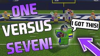 THE 1 VS 7 IN FOOTBALL FUSION 2!!