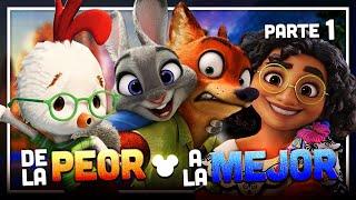 Las 61 PELÍCULAS de DISNEY: de PEOR a MEJOR (Parte 1) | #ControlZ