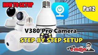 Setup V380pro Camera Full Configuration (Tagalog)