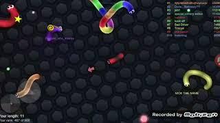 Slither.io как быстро стать большим в слизарио.