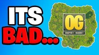 The PROBLEM with Fortnite OG Returning...