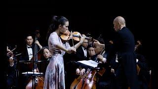 Sibelius Violin Concerto 1st mvt, Sophie Branson, Eldar Saparaev and Qazaq State Symphony Orchestra