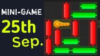 25 September Mini Game Key 100% Solved | Hamster Kombat Puzzle For Today September 25