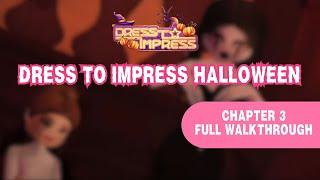 Dress To Impress Halloween Update 2024 COMPLETE CHAPTER 3 FULL MAZE WALKTHROUGH