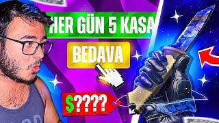 5 TANE YENİ CSGO KASA AÇMA SİTESİ | 5 BEDAVA KASA AÇ 2024