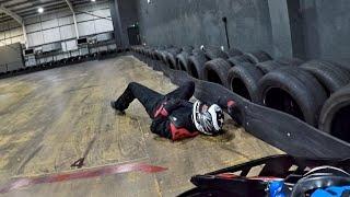 Huge go kart crash at Teamsport Basildon on 4/11/23