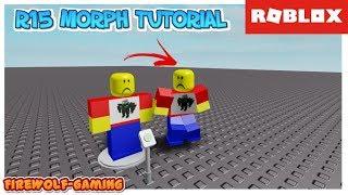 How To Make A R15 Morph In ROBLOX Studio