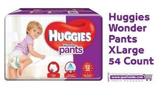 Huggies Wonder Pants XLarge Diapers 54 Count | The Complete Diaper Shopping Hub | www.qualiwide.com
