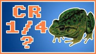 Giant Frog Monster Deconstruction for D&D 5e | Dungeons & Dragons 5e