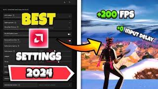 Die BESTEN AMD Settings für FORTNITE in 2024! | ( FPS Boost & mehr )