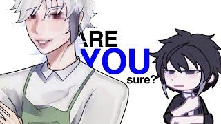 Are you sure? || Atsushi Café AU || BSD || SSKK || Ft. Atsushi & Akutagawa