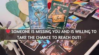 ️ SOMEONE IS MISSING YOU AND IS WILLING TO TAKE THE CHANCE! #love #tarot #soulmate #truelove