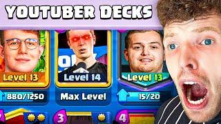 ICH SPIELE das BESTE DECK der CR YOUTUBER 2024! | Clash Royale Deutsch