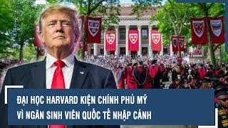 Đại học Harvard kiện Chính phủ Mỹ vì ngăn sinh viên quốc tế nhập cảnh