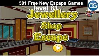 [Walkthrough] 501 Free New Escape Games level 81 - Jewellery shop escape - Complete Game