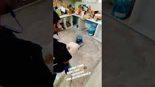 Italian marble floor cleaning #chemical #mirrorpolishing #polishing #sksc #marblescience
