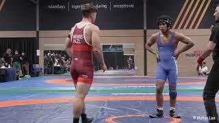 COLE HAWKINS vs MARCEL ROGERS   [4K VIDEO]   -  AUSTRALIAN NATIONAL WRESTLING CHAMPIONSHIPS 2022