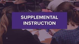Supplemental Instruction - LSU Center for Academic Success