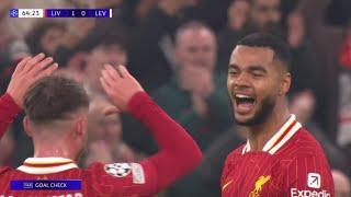 Cody Gakpo Goal - Liverpool vs Bayer Leverkusen (4-0), All Goals Results/Extended highlights-2024