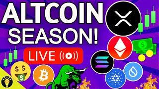 Altcoin Season is Here! XRP, Cardano, & Altcoins Pumping!