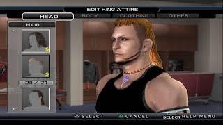 Jeff Hardy 2008 | How to create a wrestler PS2 Svr2011 PSP CAW Formula