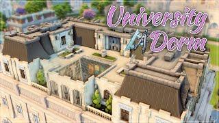 Университетское общежитие│Строительство│University Dorm│SpeedBuild│NO CC [The Sims 4]