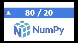 80/20 NumPy—NumPy for Data Science