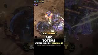 3.20 BEST SANCTUM RUNNER - ARC TOTEMS TEMPLAR - BUILD GUIDE | PoE Builds | #shorts #poe #pathofexile