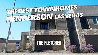 Awesome New Townhouse for Sale Henderson Las Vegas! The Fletcher at Highpointe by Lennar Homes