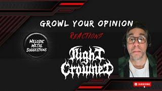 GYO REACTIONS. "NIGHT CROWNED - Reborn". First video reaction in MMS @nobledemon @Nightcrowned