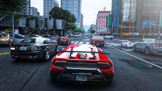 GTA V: Insane Photorealism Graphics MOD - Maximum Settings Gameplay - Ray-Tracing Graphics MOD [4K]