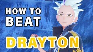 How to Beat Drayton | BB League Elite 4 Member ► Pokemon Indigo Disk DLC