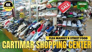 [4K] CARTIMAR SHOPPING CENTER  I STREET FOOD AND FLEA MARKET TOUR I PASAY CITY, PHILIPPINES