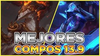  7 MEJORES COMPOSICIONES FACILES de TFT 13.9 SET 8.5