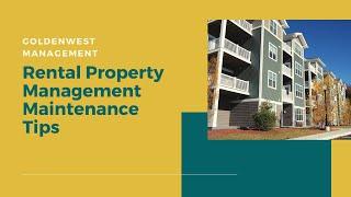 Property Management Tip: The Best Maintenance Management System