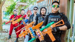 LTT Game Nerf War : Winter Warrior SEAL X Nerf Guns fight Mr. Zero Special Plan Perfect Rescue!