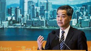 Former Hong Kong Leader Leung Discusses Electoral Revamp