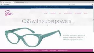 Sass Beginner Tutorial #4: Installing Sass