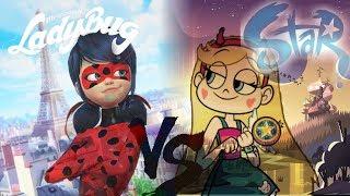 Miraculous Ladybug vs Star Butterfly 